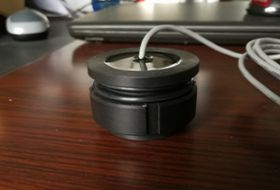 水中换能器，DYW-1M-01E的，量程是0～3米，灵敏度是24Vpp、距离：0.3m、回波幅度：1