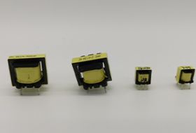 脉冲变压器接了换能器和不接换能器比较，接了换能器波形会变形。