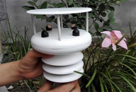 超声波风速风向仪用45°斜面超声波探头有啥好处？