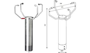 四个爪子的超声波风速风向仪选用哪种风速风向仪换能器
